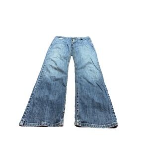 Cinch Mens Medium Wash Grey/Silver Label Western Jeans! Size 34x34